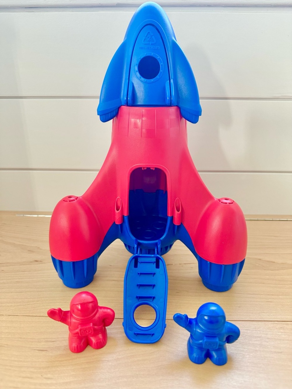 Green Toys Blue & Red Rocket Ship